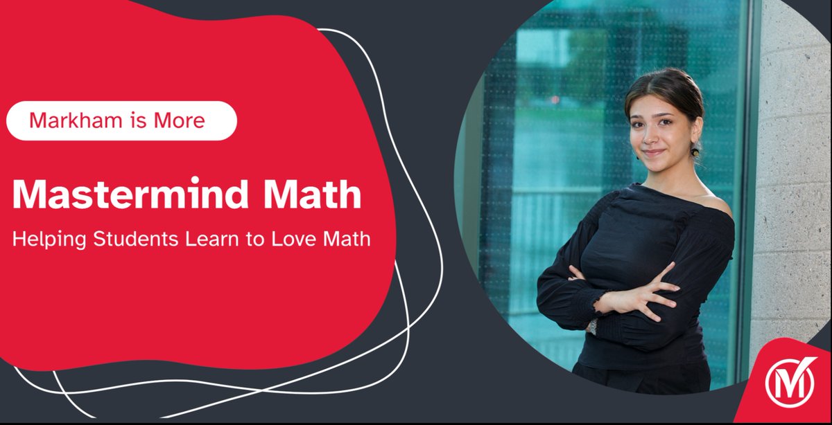 Have you experienced a moment of anxiety when someone asked you for help with a math problem? If so, Mastermind Math founder Rasta Fotouhi wants you to know that it’s okay. You’re not bad at math, you just haven't had the right teacher. 
 🔗 zurl.co/ktUbC
#MarkhamisMore