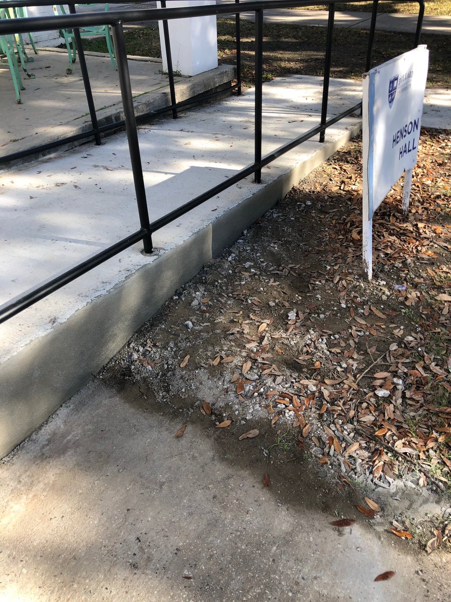 ConstructionVpg's tweet photo. Throwing it back to our time on Dillard University’s campus, where we helped enhance accessibility by updating campus pathways and facilities to meet ADA standards.

#nupes #healthcare #construction #tennessee #hbcu #education #alabama #georgia #louisiana #texas https://t.co/ZLrd1jDOLW
