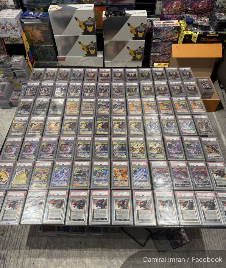 NewsBFM's tweet image. A Malaysian collector is selling part of his rare Pokémon card collection for RM1.87 million, or in exchange for a Porsche 911 Carrera 4S plus cash.

Damiral Imran said the highest offer he received so far is RM1.68 mil for the trove, which he describes as &quot;history, rarity and…
