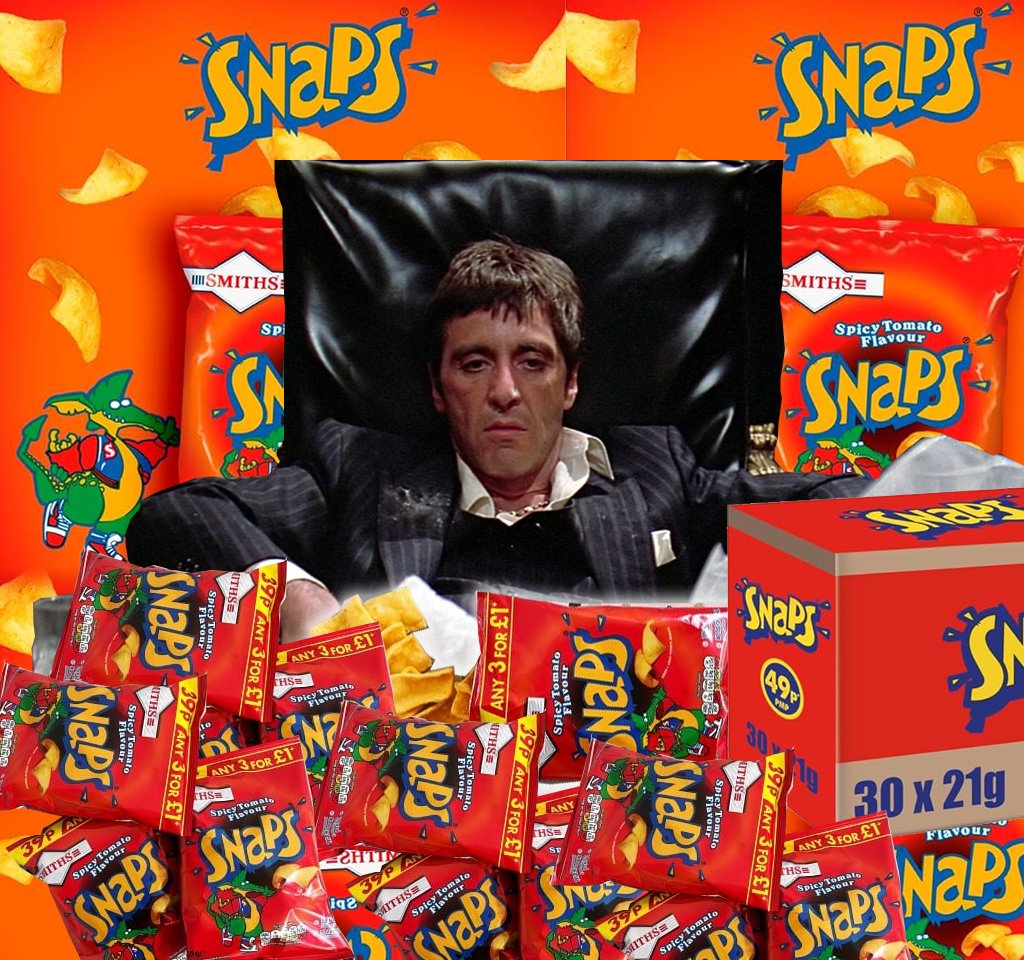 Best to burn out than fade away. <a href="/walkers_crisps/">Walkers Crisps</a>
#SpicyTomatoSnaps #WalkersSnaps #SmithsSnaps #Discontinued #SaveSnaps