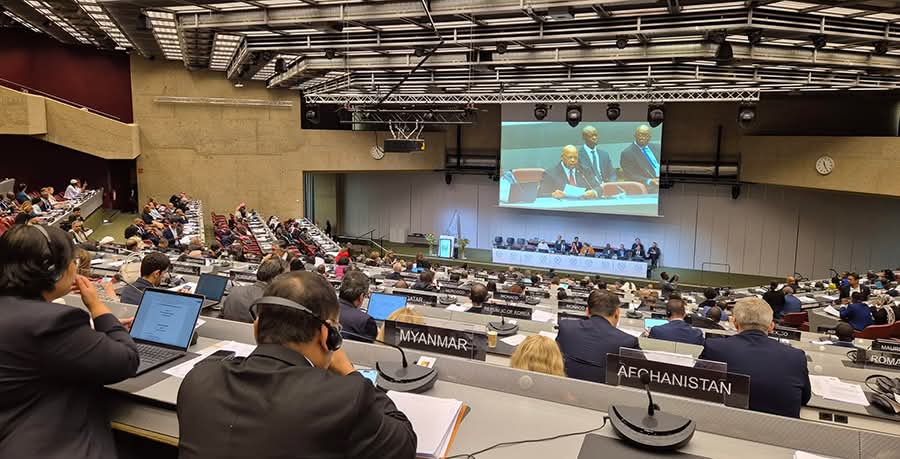 HtetHtet394838's tweet image. အောက်တိုဘာ ၂၃ ရက်  ၁၅၁ ကြိမ်မြောက် နိုင်ငံတကာ ပါလီမန်များအဖွဲ့ (IPU) ညီလာခံရဲ့ အမှုဆောင် ကောင်စီအစည်းအဝေးက ပြည်ထောင်စုလွှတ်တော်ကိုယ်စားပြုကော်မတီ (CRPH) ကို အဓိက  ဆွေးနွေးဘက် မိတ်ဖက်အဖြစ် ဆက်ပြီး အသိအမှတ်ပြုကြောင်း ဆုံးဖြတ်လိုက်တယ်လို့ CRPH က ထုတ်ပြန်ပါတယ်။ 
#DVB #CRPH #IPU