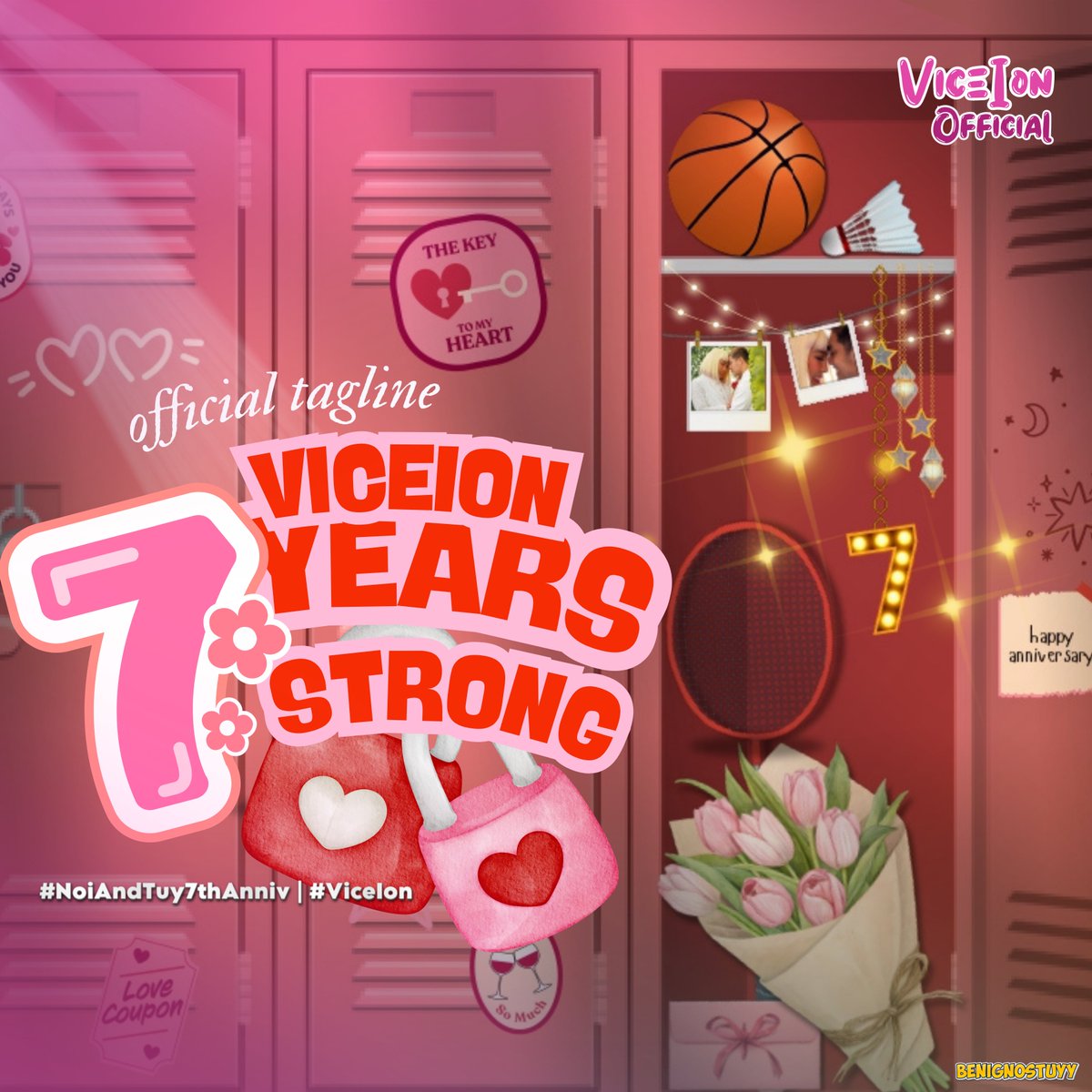 Updated tags for tonight!

🤵 Our X party starts NOW👰

VICEION 7 YEARS STRONG
#NoiAndTuy7thAnniv | #ViceIon