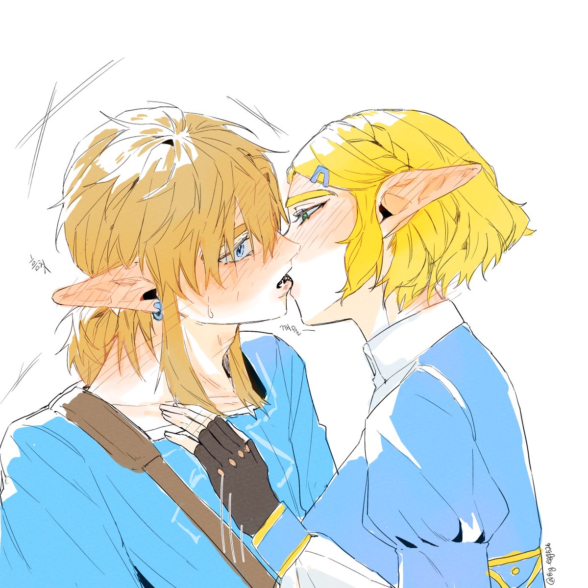 #Zelink 
입질하는 공주님