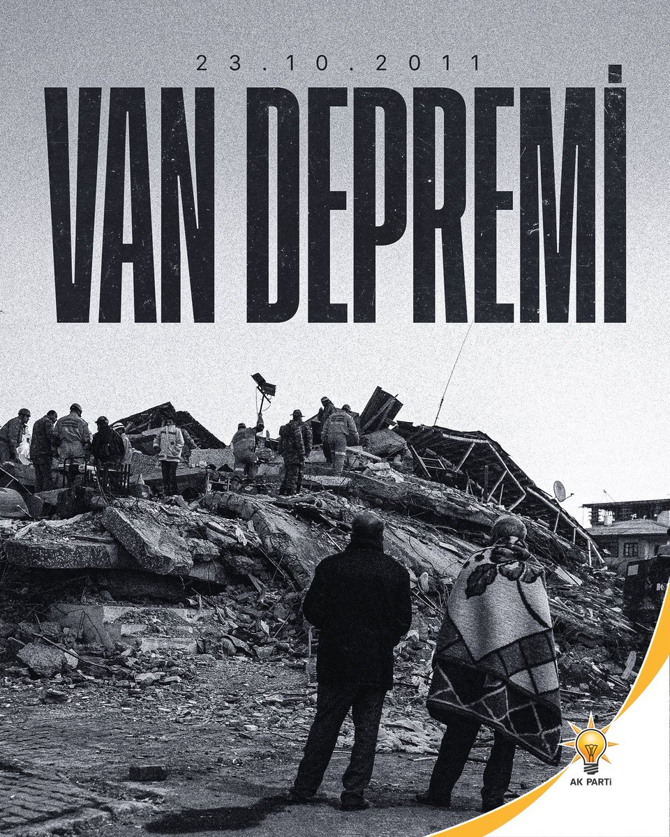 Van Depremi’nin 14. yıl dönümünde, hayatını kaybeden vatandaşlarımıza Allah’tan rahmet; yakınlarını kaybeden ailelere bir kez daha sabır ve başsağlığı diliyoruz.