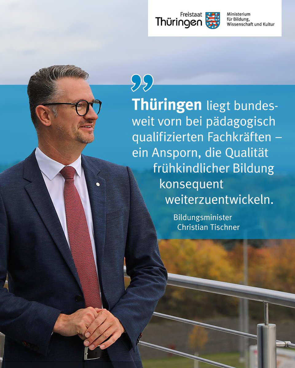 Frühkindliche Bildung trifft Zukunft:
Beim 5. Fachtag in Erfurt wurde diskutiert, wie Kindergärten Nachhaltigkeit, Mitgefühl &amp; Teilhabe leben können.
▶️mehr Infos: bildung.thueringen.de/aktuell/fachta…
#BesteBildungTH #BNE #KindergartenLandTH #Thüringen
