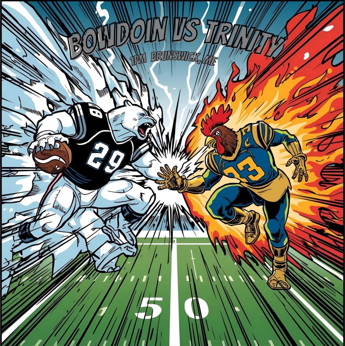 Bowdoin Football tweet media