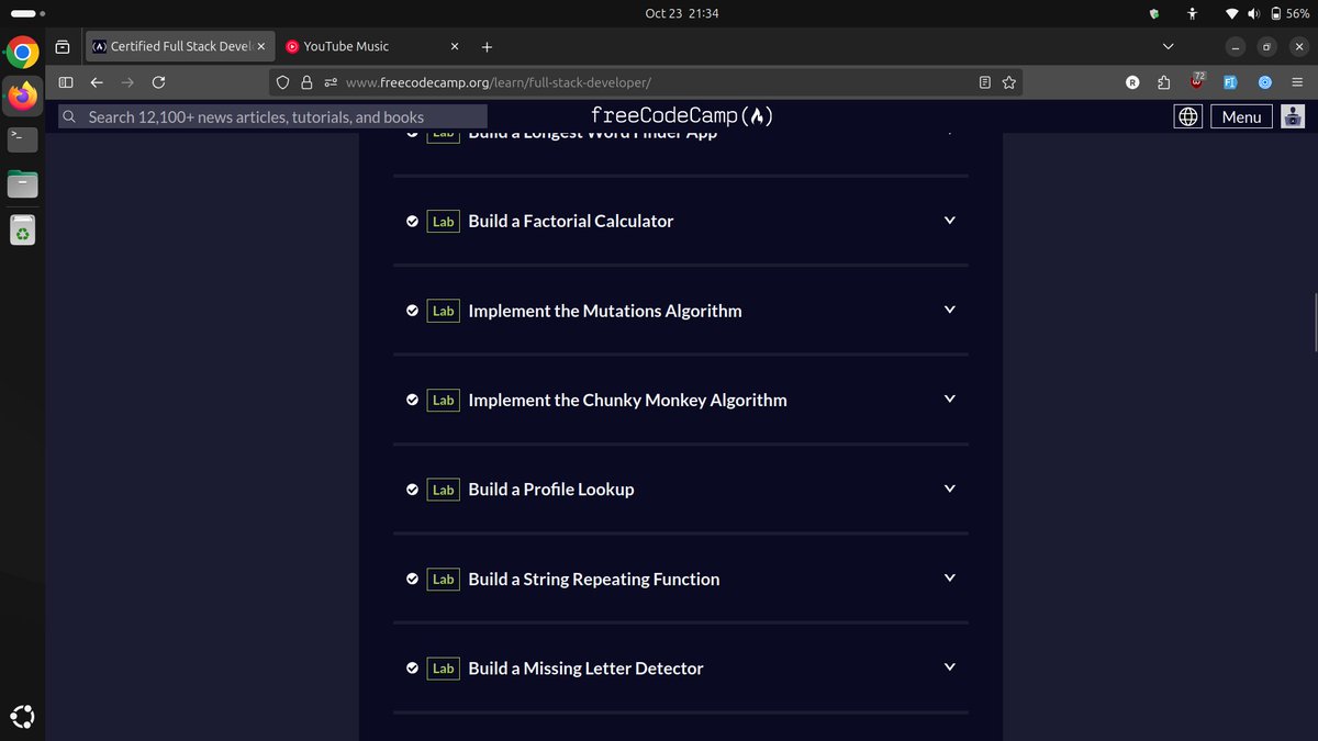 raffyabydc's tweet image. This has been the most challenging part of this curriculum for me.
It's so satisfying though to finish this all.
#freecodecamp #fullstackwebdevelopment #certificationcurriculum