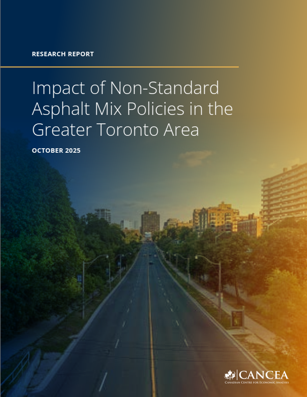 It's time for municipalities to standardize asphalt mixes &amp; testing standards. This would create efficiencies that will stabilize supply chains, speed up construction of new roads, protect jobs, and save taxpayers billions of dollars. Read the report here: bit.ly/4o2L1nE