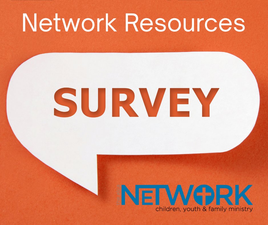 The Network's strategic planning team that is focusing on "Ministry Resources" needs your help!   Would you please take 90 seconds and answer a quick survey?  It will really help them in their work to create a better Network!  Thank you!  elcaymnet.wufoo.com/forms/z1x3ynk1…
