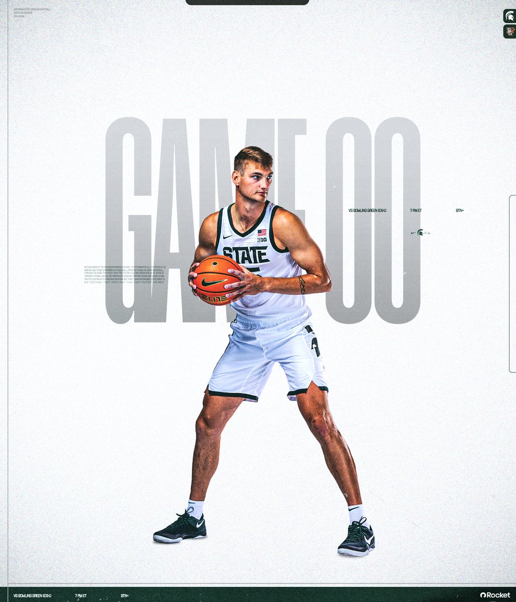 MSU_Basketball's tweet photo. BACK AT THE BRES TONIGHT 

7 PM ET on B1G+ https://t.co/iyK8A7ifcl
