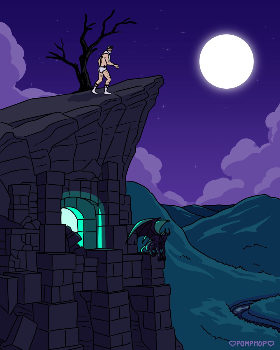 Night Wander 3 - The World Stretches Out Before Him

Hopefully, that was only a gargoyle.

#gay #gayart #gaycomic

patreon.com/pompmop