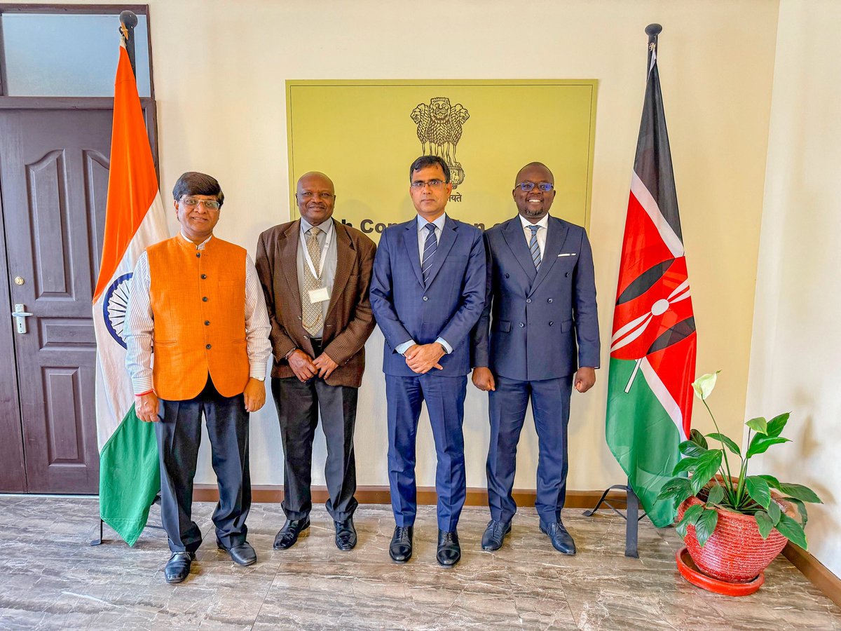 Led by our Board Chairman, Mr. James Dianga, we paid a courtesy call to the Deputy Indian High Commissioner, Mr. Sushil Prasad. 

The meeting provided a valuable platform to explore and strengthen collaboration between India and <a href="/LBDAgov/">Lake Basin Development Authority</a> in key sectors such as agriculture, water