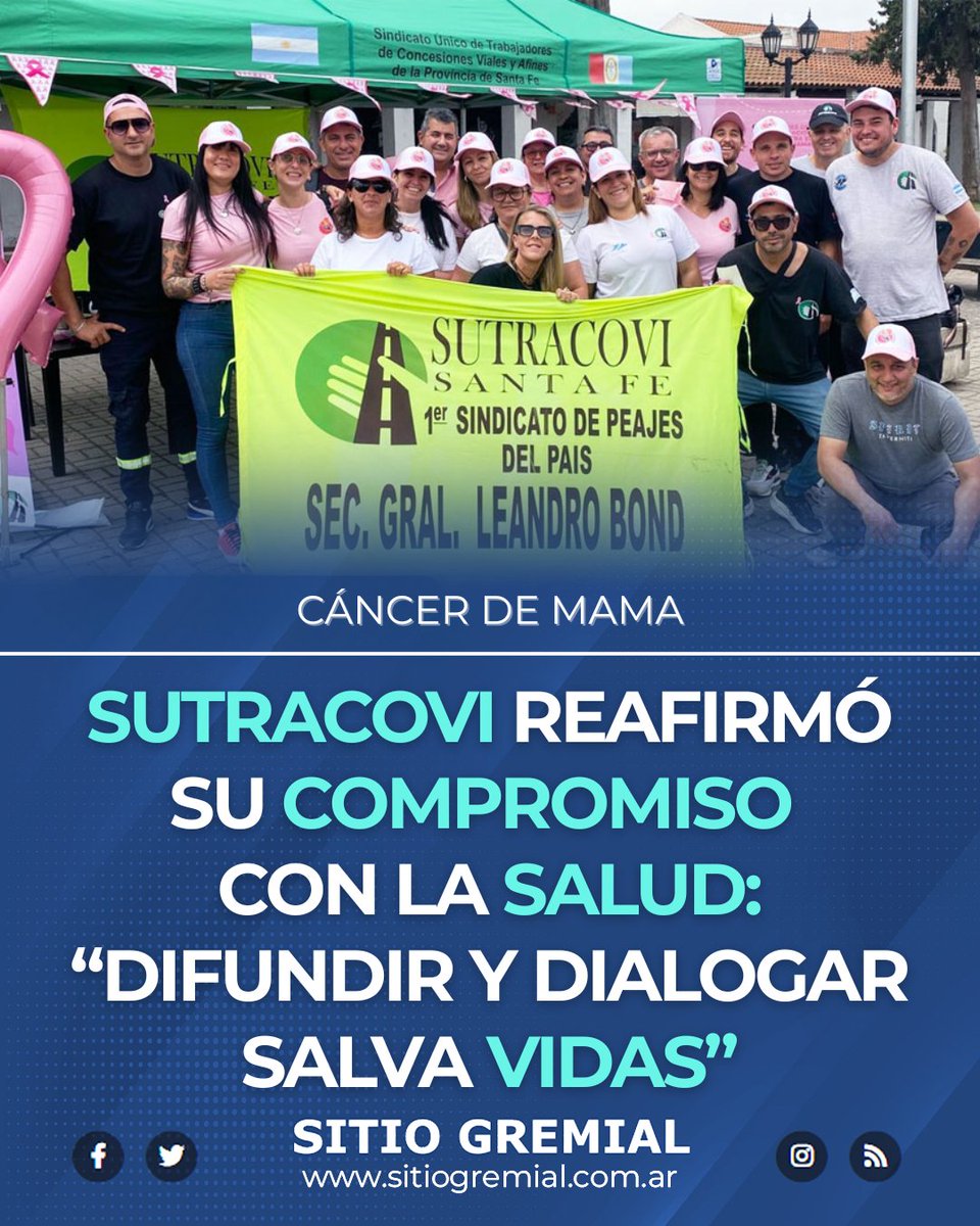 🗞 𝗦𝗨𝗧𝗥𝗔𝗖𝗢𝗩𝗜 𝗿𝗲𝗮𝗳𝗶𝗿𝗺𝗼́ 𝘀𝘂 𝗰𝗼𝗺𝗽𝗿𝗼𝗺𝗶𝘀𝗼 𝗰𝗼𝗻 𝗹𝗮 𝘀𝗮𝗹𝘂𝗱: ❞𝗗𝗶𝗳𝘂𝗻𝗱𝗶𝗿 𝘆 𝗱𝗶𝗮𝗹𝗼𝗴𝗮𝗿 𝘀𝗮𝗹𝘃𝗮 𝘃𝗶𝗱𝗮𝘀❞ - 𝗦𝗜𝗧𝗜𝗢 𝗚𝗥𝗘𝗠𝗜𝗔𝗟
.
▶ sitiogremial.com.ar/nota/36690/sut… 
.
<a href="/sutracovi20/">SUTRACOVI</a> 
.