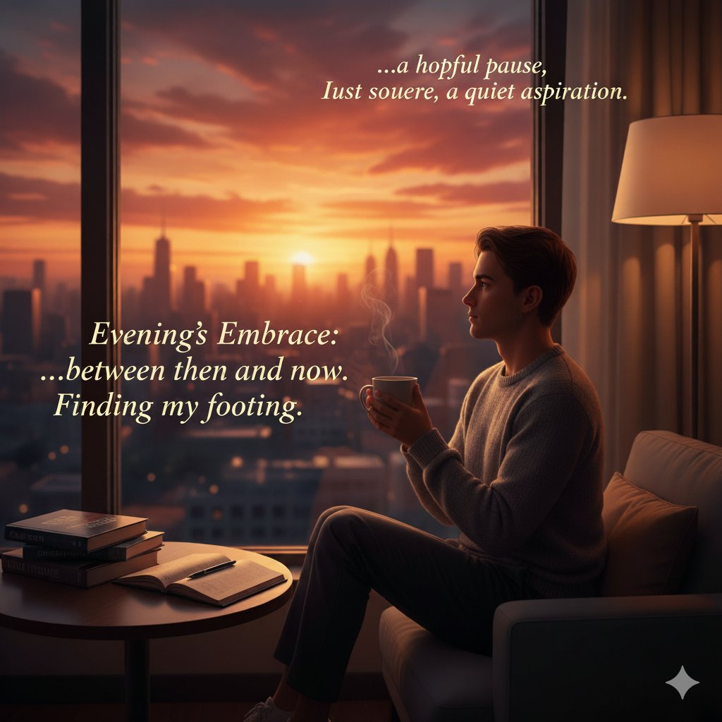 learnandcode06's tweet image. Evenings hit different when you’re in between chapters — not where you were, not where you want to be.
Just somewhere in the middle, holding on to hope quietly. 🌇☕
#EveningVibes #FreshGraduate #WaitingPhase #CorporateLife #Relatable