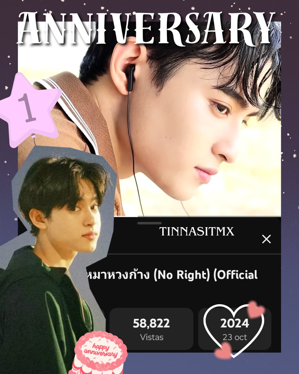 TinnasitMx's tweet photo. Un día como hoy pero del 2024, Barcode estaría lanzando su primer sencillo bajo su sello "Taintisstudio", la canción No Fight, está disponible en el canal de Tinnasit en YouTube ✨💗
#NoRightTurns1
#NoRight #TaintisStudio
#barcodetin #Tinnasit
@BarcodeTin https://t.co/eSBgVVVhA6