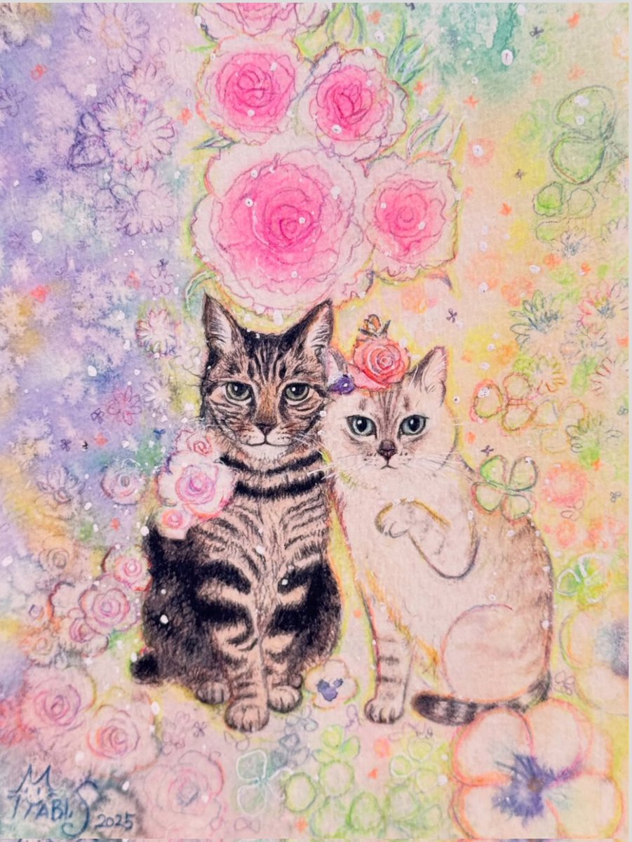 猫イラストオーダー