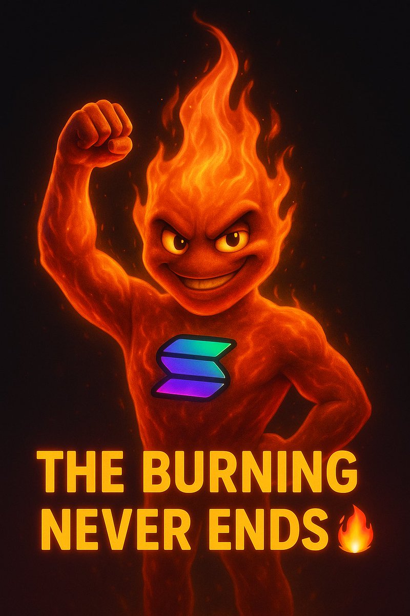 BurnItLoop's tweet photo. $BURNIT update:

BURNTxn9JhowjsAgoaJBVjUWPSQri4C8xqYUZTKjFpuh

https://t.co/Va5yPl8yMV

10% tax creates $SOL rewards to holders every 1 hour and triggers an automated deflationary Burn!🔥

Creator fees from tax used to buy more supply to burn which keeps the market cap up while making the supply number go down. Feed the Loop!!! 🔥🔥🔥