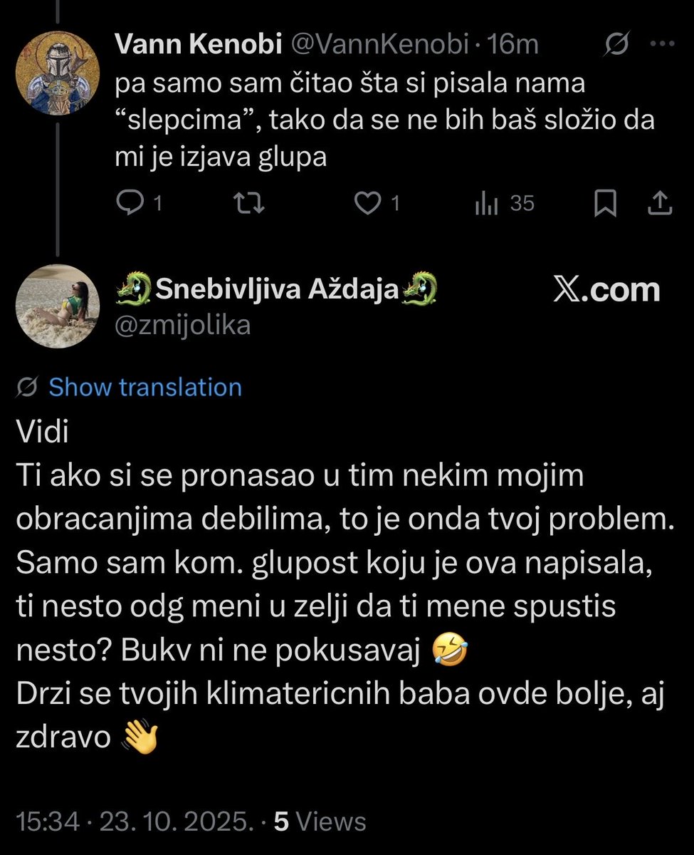 VannKenobi's tweet image. minimum kognitivnih procesa kolorizovano: