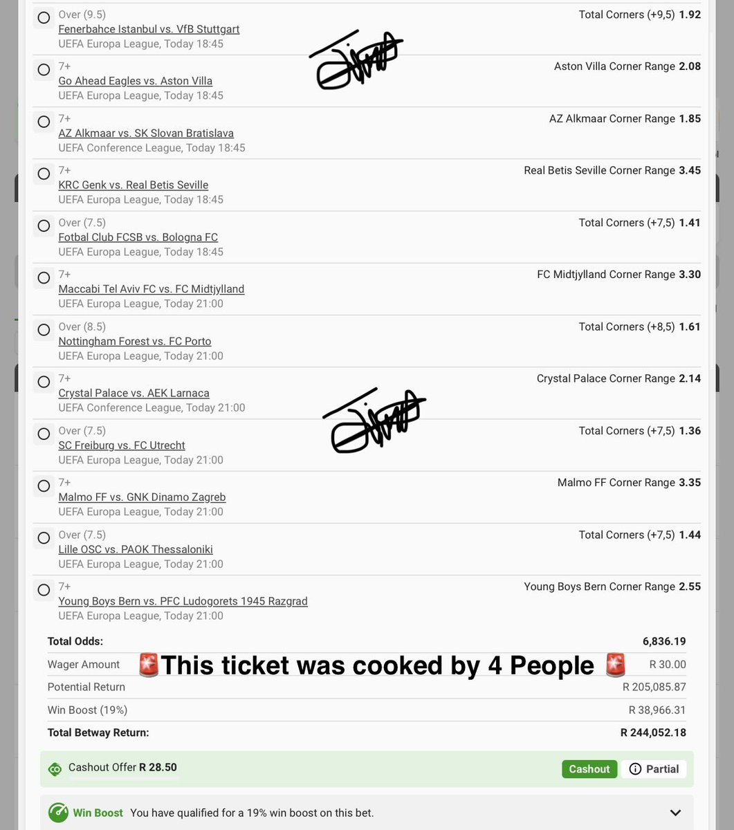 jimmyabza_za's tweet photo. R240 THOUSANDS💰💰💰

⏰𝐊𝐢𝐜𝐤-𝐨𝐟𝐟: 18:45
🎟️𝐁𝐨𝐨𝐤𝐢𝐧𝐠 𝐂𝐨𝐝𝐞: BW1B1086AD

🛜𝙍𝙚𝙜𝙞𝙨𝙩𝙚𝙧/𝙎𝙞𝙜𝙣 𝙪𝙥 𝙝𝙚𝙧𝙚: https://t.co/HmyHa53kDc

🔗𝐁𝐞𝐭𝐬𝐥𝐢𝐩 𝐋𝐢𝐧𝐤: https://t.co/GOj5UsQcxV

🔞+|𝕋&ℂ'𝕤 𝕒𝕡𝕡𝕝𝕪

Note: This ticket is a quadruple threat! 🍴👥 It was crafted by 4 masterminds, blending 4 unique perspectives into one epic experience 🎟️ #FourMindsets #TicketGoals
