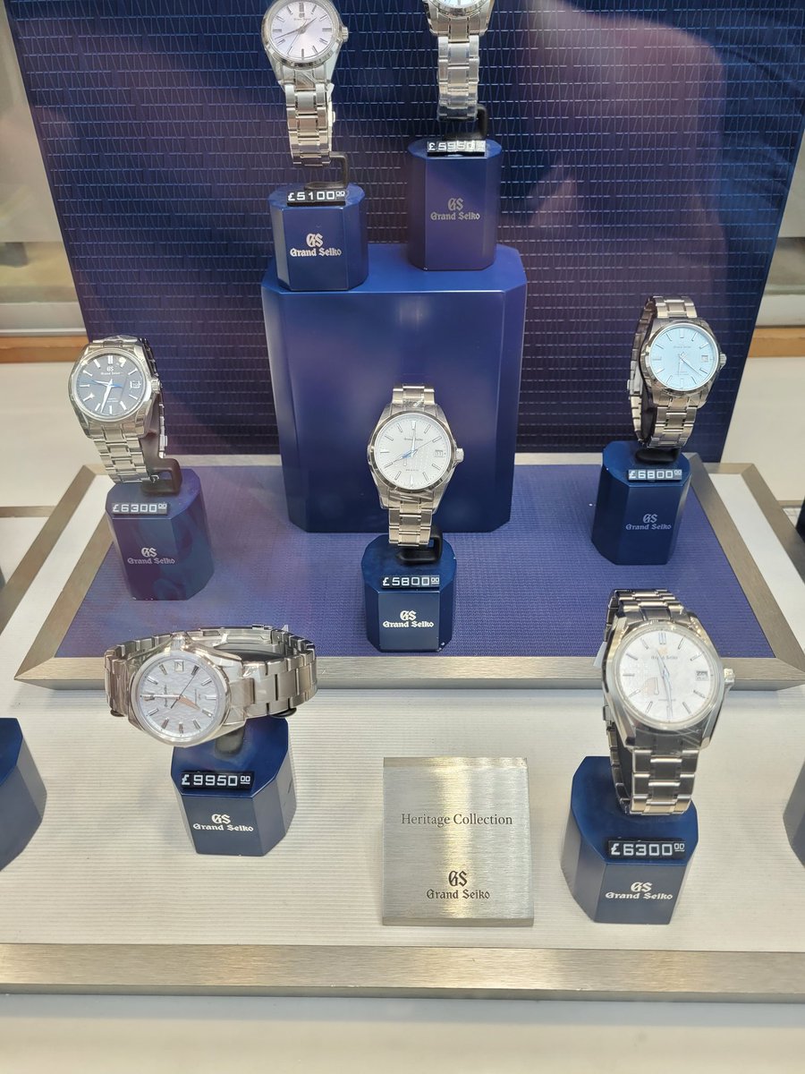 Want them. Want them all 😍 #grandseiko