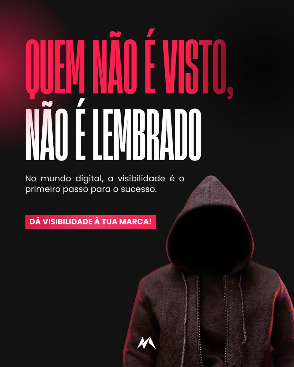📣 Quem não é visto, não é lembrado.

🔥 DÁ VISIBILIDADE À TUA MARCA!

🌐 megatic.pt | 📩 comercial@megatic.pt | 📞 935 480 246

#MarketingDigital #VisibilidadeOnline #Branding #Negócios #Empreendedorismo #Portugal #DigitalMarketing