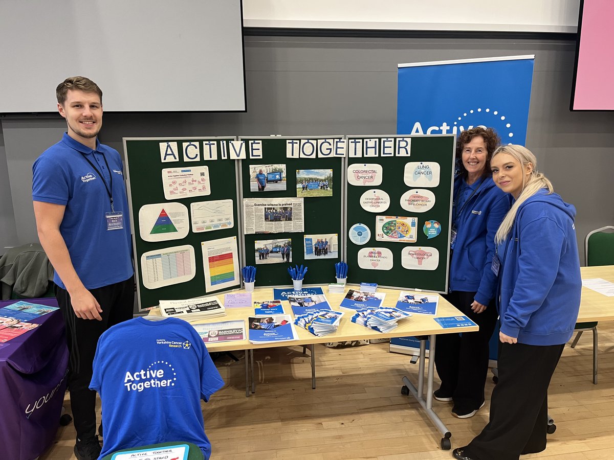 ActiveTogether0's tweet image. 💛 Active Together Barnsley recently attended a health promotion event to raise awareness of the service. 

They shared photos, recent evaluation findings and attendees took part in a 30 second sit to stand game to demonstrate some of the outcome measures the service uses.
