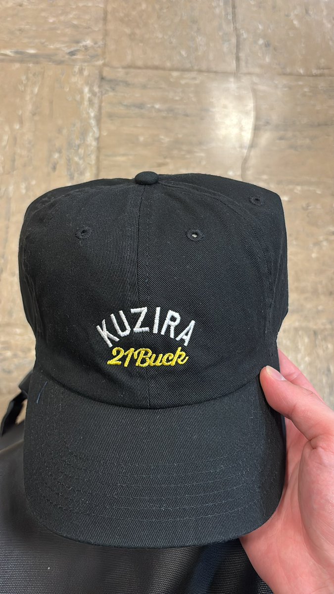 KUZIRA 21Buck ブラック キャップ KUZIRA 21Buck ブラック キャップ KUZIRA 21Buck ブラック キャップ