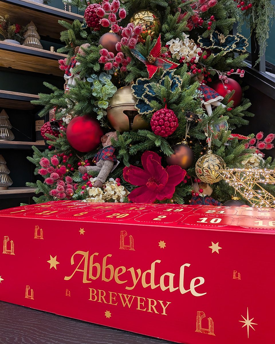 Our Advent Calendars are selling fast... don't miss out! 24 different beers, covering a huge variety of styles including delicious seasonal treats, packed in one of our gorgeous boxes and delivered to your door in time for Dec 1st. Pre-order yours at abbeydalebrewery.co.uk/shop 🎄🍻