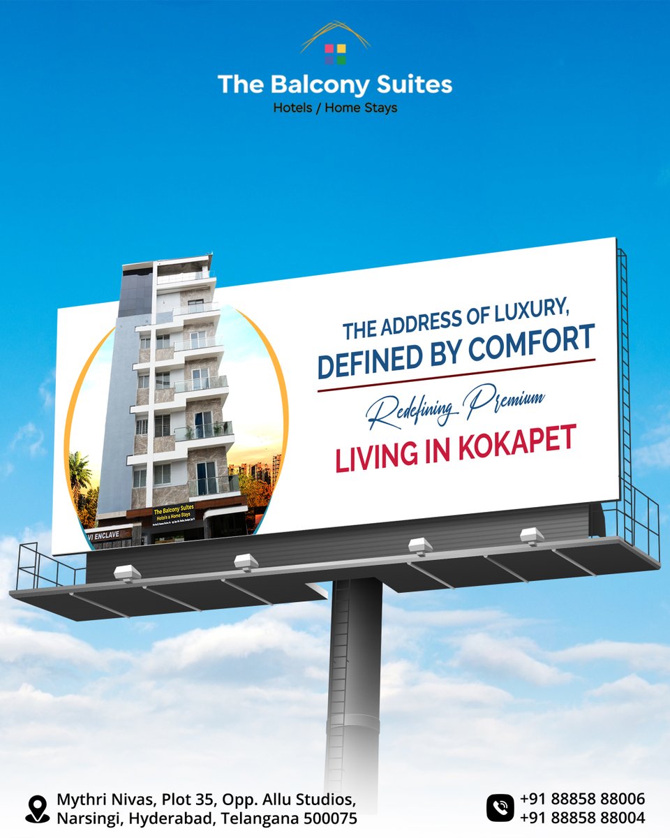 Balcony_Suites's tweet photo. Travel freely, unwind fully – comfort awaits at Balcony Hotels. 🏨

Book Your Stay Now!
Visit: https://t.co/JLX7kE1fb8
Call: +91 70757 07638,+91 70757 07628

#BalconyHotels #TravelFreely #ComfortRedefined #StayWithAView #LuxuryStay #RelaxAndUnwind #HotelGoals #SuiteLife https://t.co/DTGrAxoheR