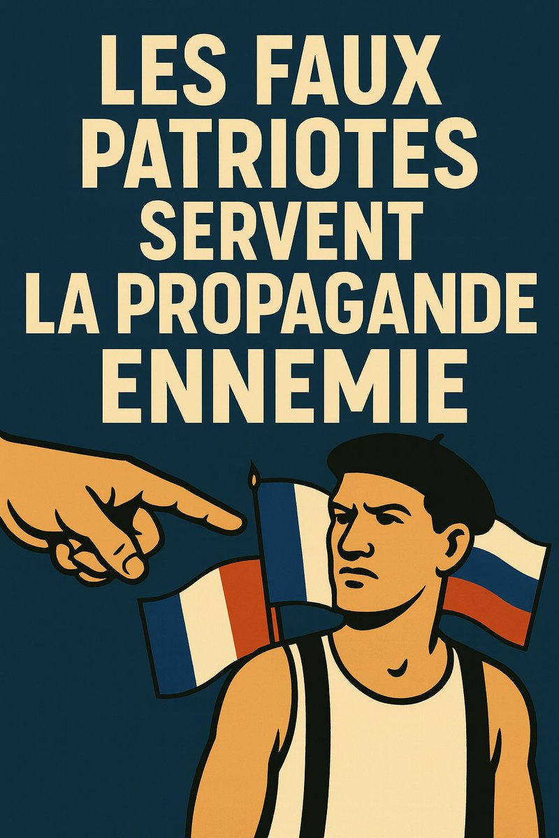 Tu soutiens une puissance hostile.
La Russie menace la France, nos partenaires européens et l’OTAN, nous cible par le cyber, l’ingérence et le chantage énergétique. Appuyer sa ligne, c’est servir un État adverse.

Tu sapes nos alliances.
La sécurité de la France repose sur l’UE