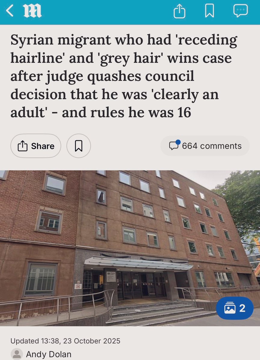 Our judiciary is a huge problem in this illegal immigration emergency.
Many pretend to be kids, we’ve had 25 year olds in schools ffs.