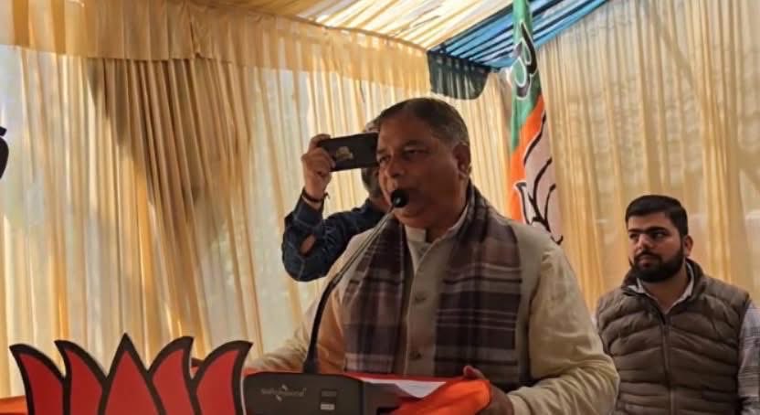 iamsatsharmaca's tweet image. आज भाजपा राष्ट्रीय महामंत्री एवं जम्मू कश्मीर प्रभारी श्री @tarunchughbjp जी की उपस्थिति में बड़गाम विधानसभा उपचुनाव में भाजपा प्रत्याशी श्री आगा मोहसिन जी के समर्थन में आयोजित जनसभा को संबोधित किया।