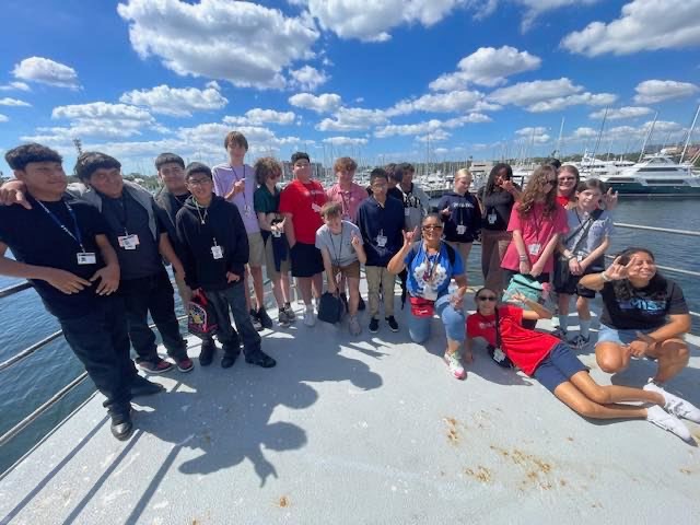 WOZEDK12's tweet photo. As a proud WOZ ED K-12 Career Pathways school, Palm View K - 8 School helps students explore real-world STEM experiences. Eighth graders recently took learning to new depths at the Florida Institute of Oceanography in St. Petersburg #ManateeSchoolsGoodNews #DiscoverExcellenceSDMC https://t.co/zcQadzjGcD