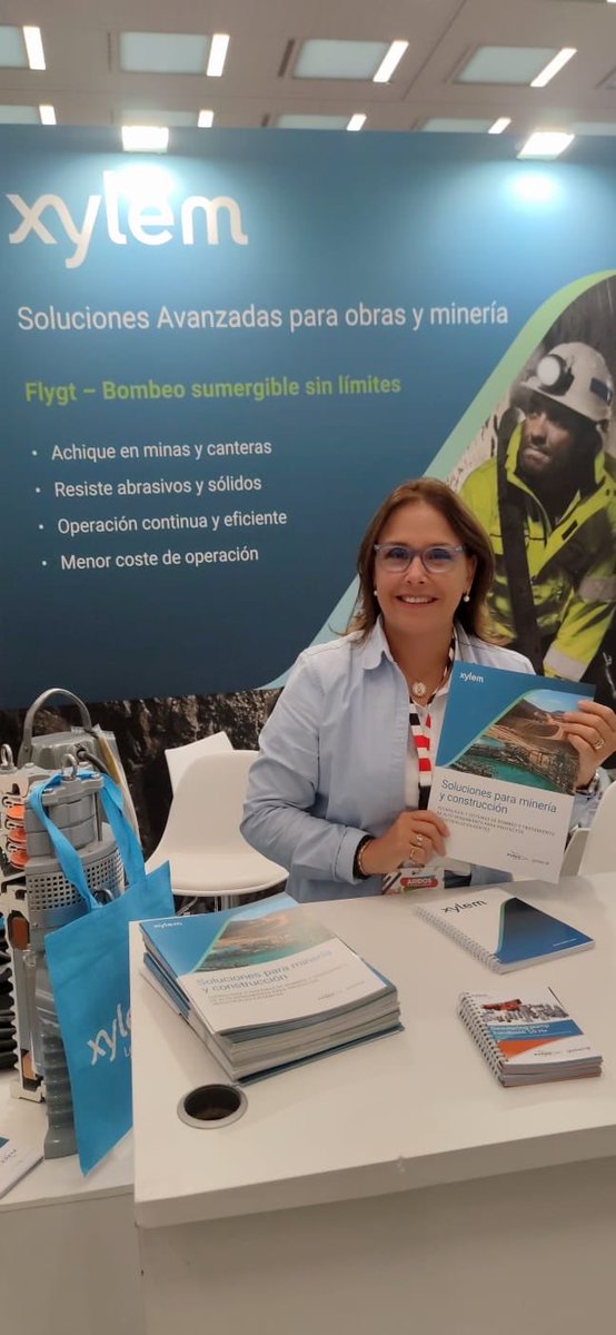 yelisarabiamora's tweet photo. @Xylemspain el equipo de Water Solutions and Service ha participado en el #ARIDOS VII Congreso Nacional en Córdoba. #dewatering #achique presentamos nuestra nueva Flygt 2450 https://t.co/WXKpy9830m