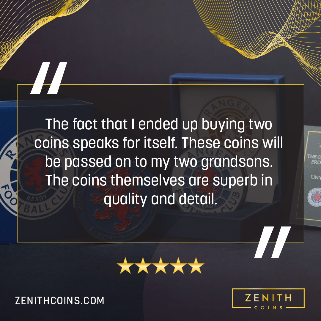 Our Official Club Coins are more than just merchandise.

Made from high-quality, durable materials and designed with absolute precision, these unique products are perfect for honouring milestones or passing down as prized family heirlooms.

Head to our website and browse our