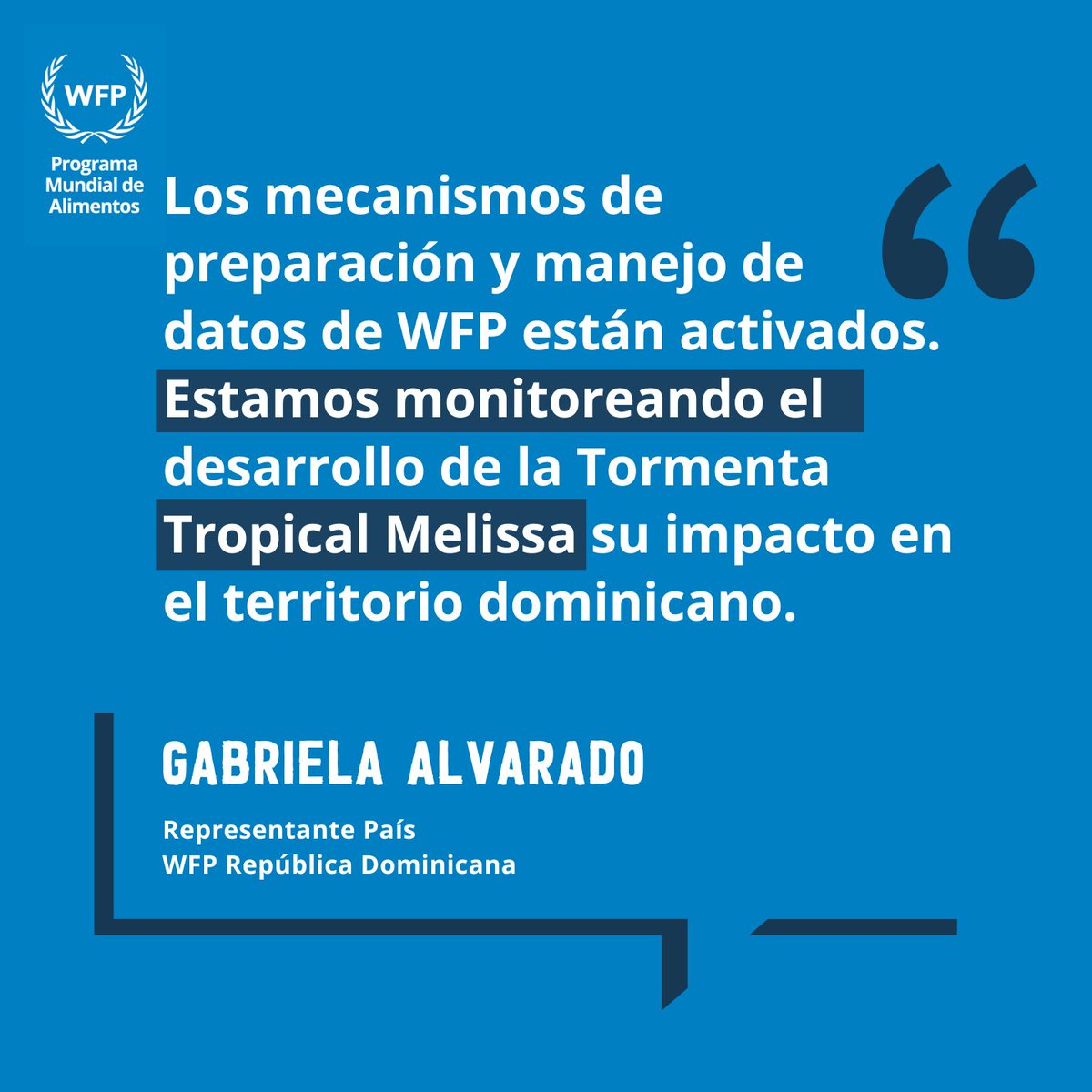 WFP Rep.Dominicana | Programa Mundial de Alimentos tweet media