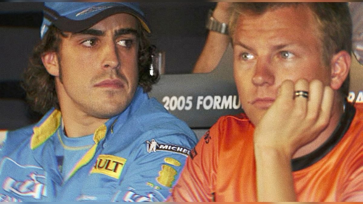 Kimi7iceman's tweet image. mid 2000's 

#kimiraikkonen #fernandoalonso