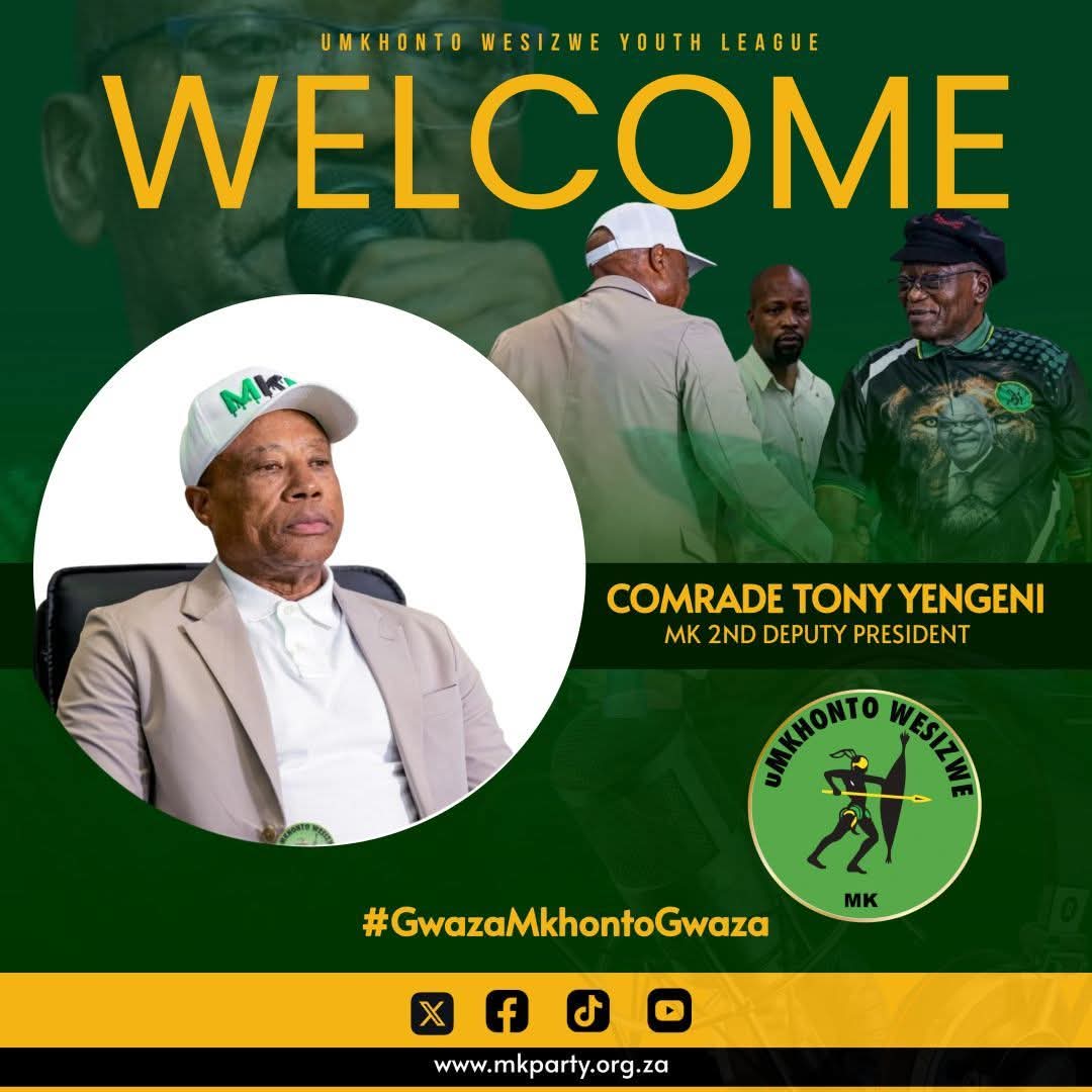 Khanyile_BG's tweet image. Comrade @TonyYengeni
Welcome 🙏🏿