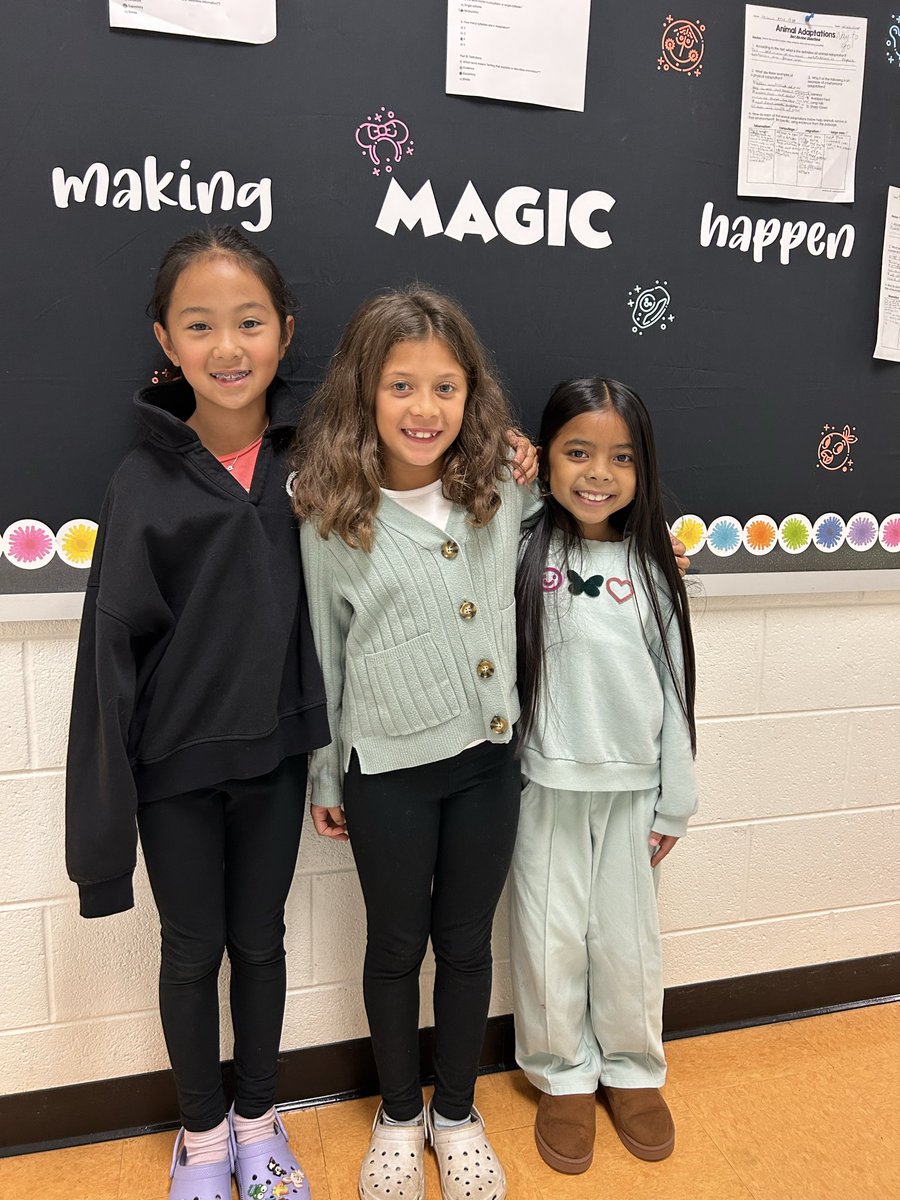 These girls showed OUT in their Literacy Days Poetry Recitation! Our class winner will move on to the school competition! <a href="/RCE_HCS/">RCE_HCS</a> #UnlockPotential #PowerinPoetry #WeAreRacers