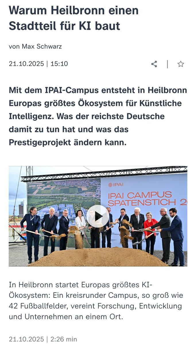 Es gibt auch positive Nachrichten aus Deutschland!