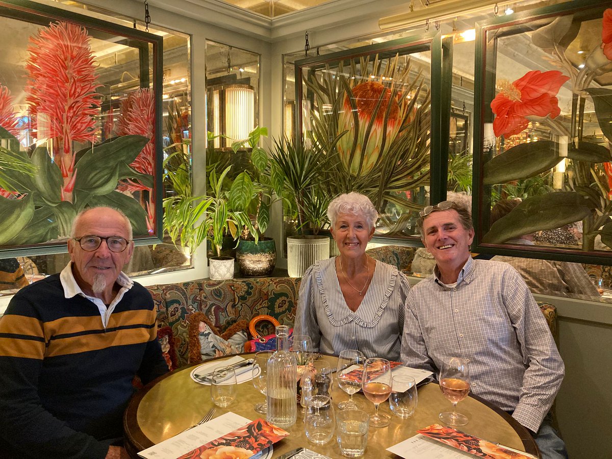 Wonderful to finally visit Ivor Novello's former home in Cardiff and his statue in the city <a href="/theCentre/">Wales Millennium Centre</a>  followed by lunch at The Ivy. Novello was asked to compose his first musical Glamorous Night over lunch <a href="/TheIvyLondon/">Ivy Restaurant</a> in 1935 for <a href="/TheatreRoyalDL/">Theatre Royal Drury Lane</a> so appropriate, Cheers Ivor!