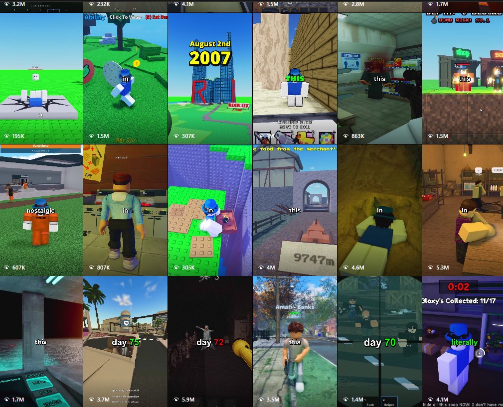 NapsRoblox's tweet image. I used to be one of the biggest roblox game promoters on youtube/ig/tiktok
And ive gotten some games to 5-15k ccu from one video
But I think hiring people to make vids on your game is kinda dumb now
All you need is like 10-30k robux in ads and you can make your own tiktoks and…