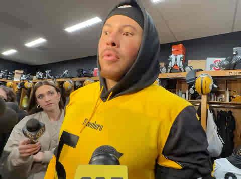 Alex Highsmith said when they stop the run, they're an elite defense #Steelers #NFL 