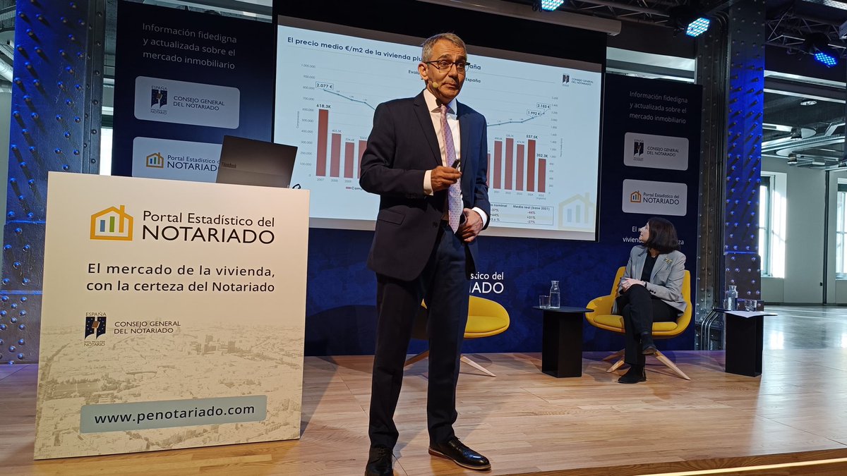 🙌🏻 ¡El nuevo Portal Estadístico del Notariado ya es una realidad!

✅ Fiabilidad y certeza sobre el mercado de la vivienda gracias a los datos extraídos de las escrituras notariales

Disponible en ➡️penotariado.com

Más info. 🔗bit.ly/4oTr1UT