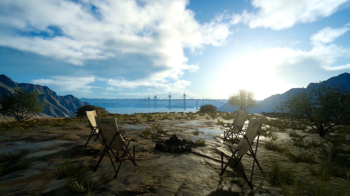 the chocobros talked by the campfire all night and then welcomed the dawn together

it's incredibly dear to me