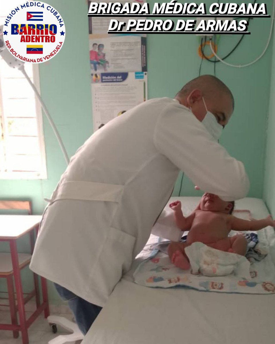 En la Base de Misión Gran Mariscal de Ayacucho del Estado Falcón, la Brigada Médica Cubana del Dr. Pedro De Armas cumple diariamente con su compromiso, demostrando que son . Esta labor constante y dedicada reafirma la solidaridad y el apoyo mutuo entre ambas naciones.#CubaCoopera