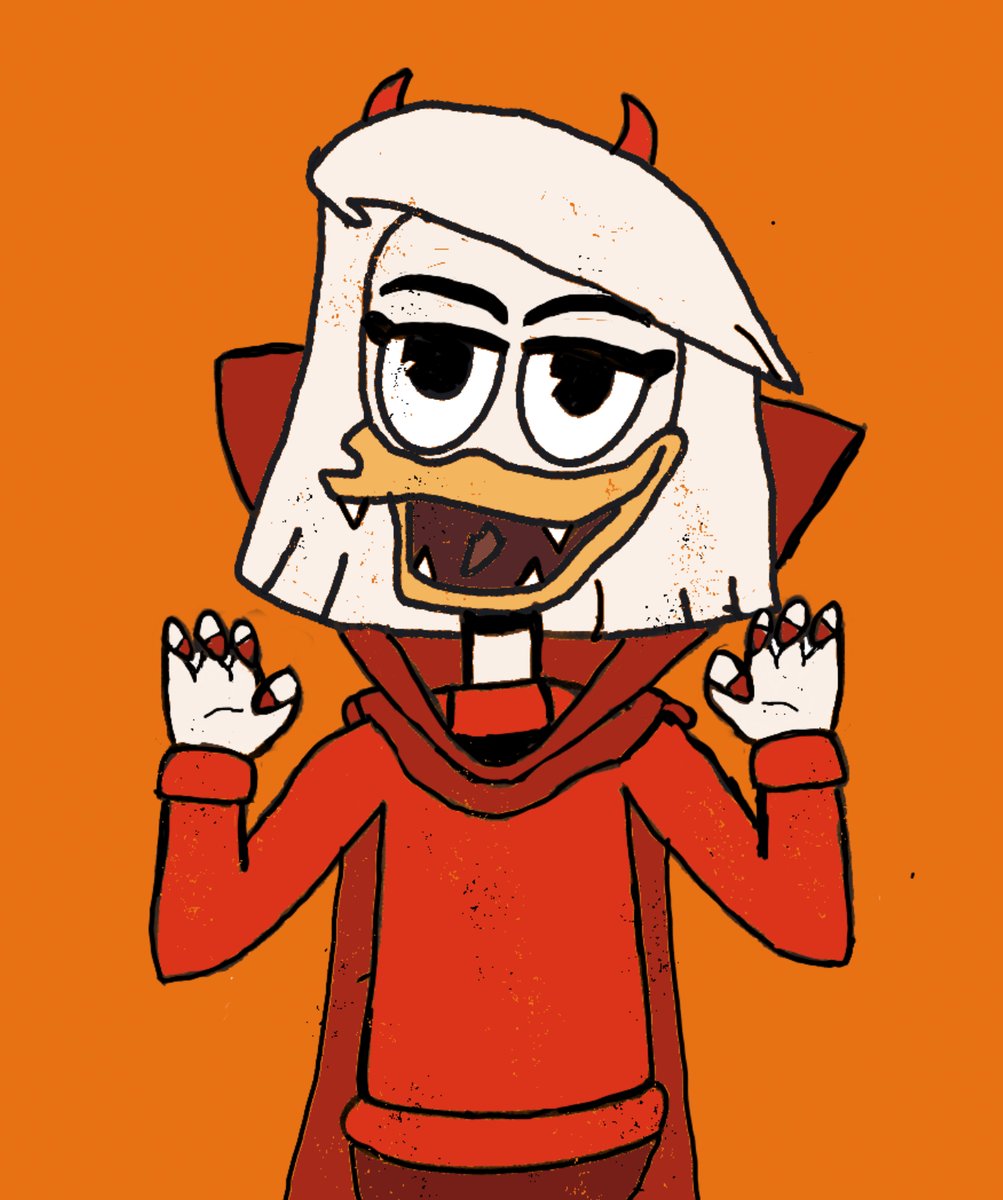 Devil Della #DellaDuck #Ducktales #Fanart