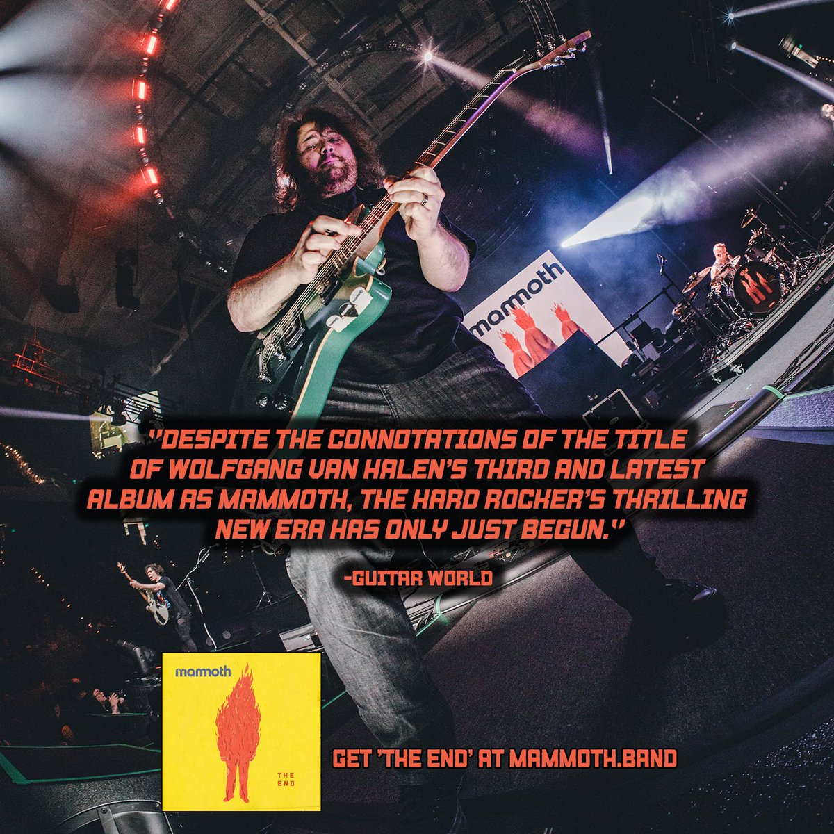 MammothWVH's tweet image. Mammoth - The End OUT NOW!!!
Mammoth.lnk.to/TheEndAlbum