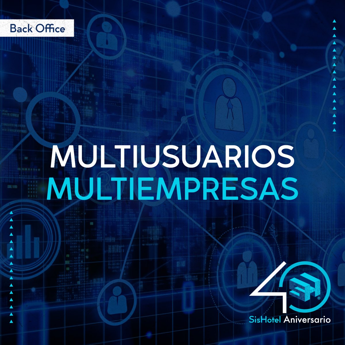 SisHotel's tweet image. Centraliza los datos financieros y tus trabajadores colaboran simultáneamente.

SisHotel 40 años al servicio de la hotelería.

#SisHotel #SisHotel40 #OperaciónBajoControl
#PMS #Backoffice #industriahotelera #softwareparahoteles #software