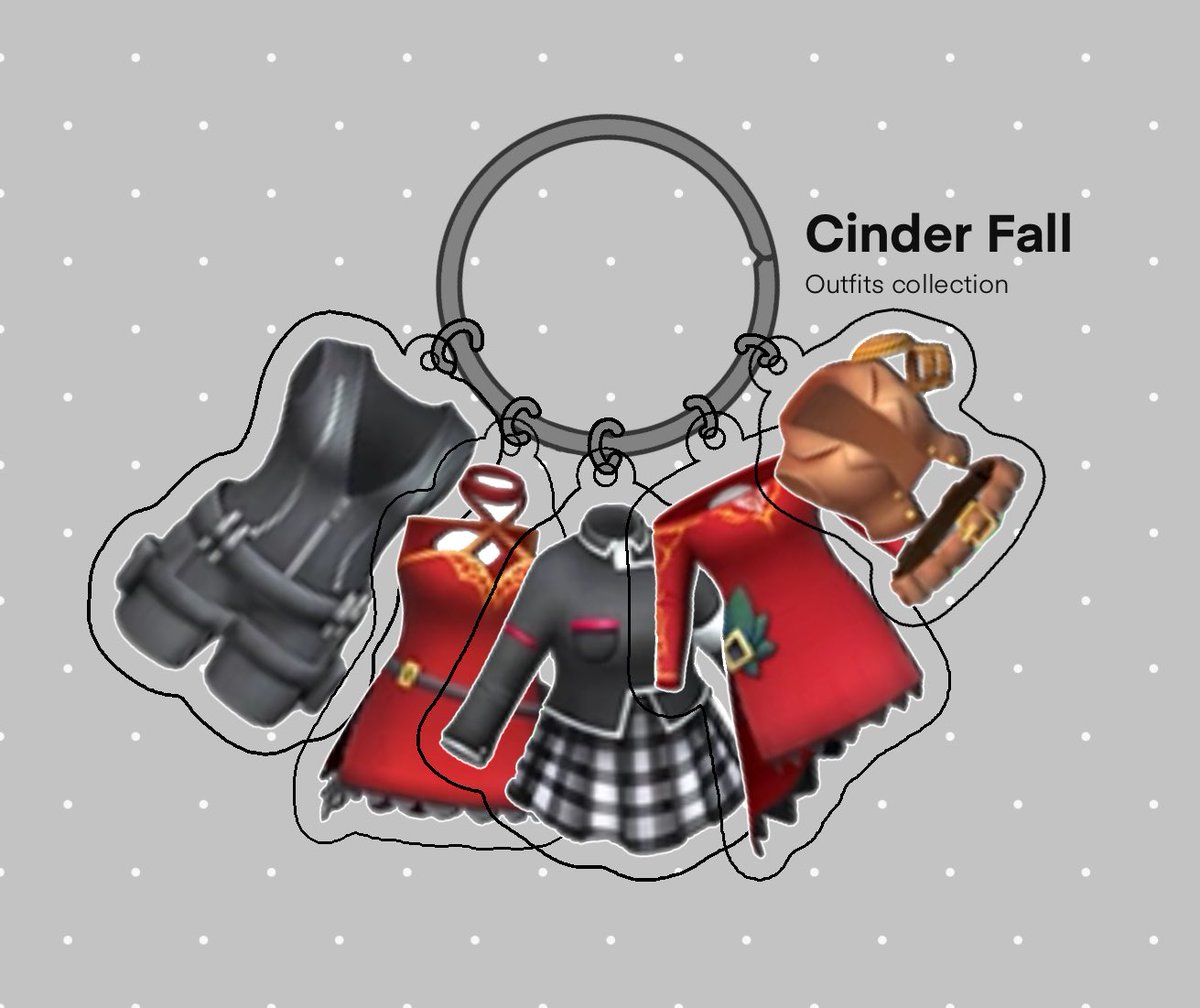 之前RWBY: Crystal Match里的衣服
假设成为一串一串的挂件
